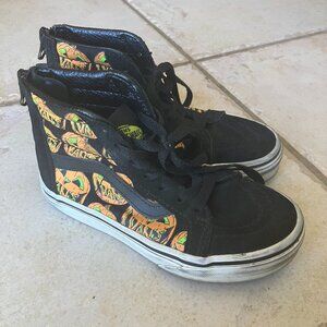 Vans Kids Sk8-Hi Zip Pumpkin Glow